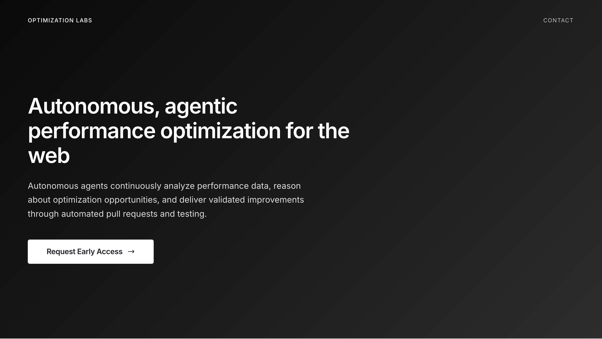 Optimization Labs | Autonomous Web Performance Optimization